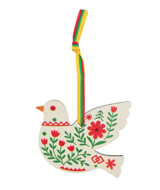 Pakabinama dekoracija balandis